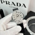 Hublot Classic Fusion Replica Watch With Full Moissanite Black HBF 38mm - Image 3