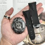 Hublot Replica Watches Big Bang Sang Bleu II Black Ceramic BBF 45mm - Image 2
