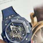 Hublot Replica Watch Big Bang Sang Bleu II Blue Ceramic BBF Factory 45mm - Image 7