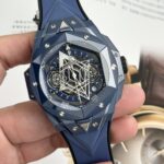 Hublot Replica Watch Big Bang Sang Bleu II Blue Ceramic BBF Factory 45mm - Image 3