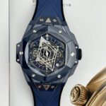 Hublot Replica Watch Big Bang Sang Bleu II Blue Ceramic BBF Factory 45mm - Image 2