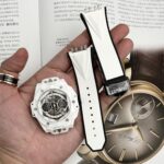 Hublot Best Replica Watch Big Bang Sang Bleu II White Ceramic BBF 45mm