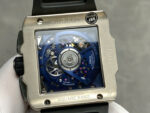 Hublo Square Bang Unico Titanium Replica Watches Blue Rubber Strap BBF Factory 42mm - Image 7