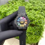 Hublot Replica Watch Takashi Murakami Rainbow Ceramic Rubber Strap 45mm - Image 2