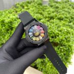 Hublot Replica Watch Takashi Murakami Rainbow Ceramic Rubber Strap 45mm - Image 3