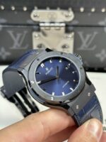 Hublot Classic Fusion Replica Watch Ceramic Refined Blue Dial 42mm - Image 4
