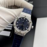 Hublot Replica Watch Classic Fusion Womens Blue Dial HB Fatory 33mm - Image 4