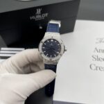 Hublot Replica Watch Classic Fusion Womens Blue Dial HB Fatory 33mm