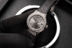 Hublot Women-s Replica 11 Watch Gray Dial Leather Strap HBF 33mm - Image 2