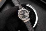 Hublot Replica 1:1 Watch With Diamonds Bezel Gray Dial HBF 33mm - Image 2