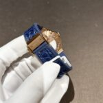 Hublot Replica 1:1 Watch With Moissanite Diamonds Blue 33mm - Image 6