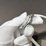 Hublot Classic Fusion Best Replica Watch White Full Moissanite Diamonds 33mm - Image 5