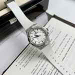 Hublot Orlinski Replica Watch White Dial Custom Moissanite Diamonds APS Factory 40mm - Image 2