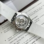 Hublot Orlinski Replica Watch White Dial Custom Moissanite Diamonds APS Factory 40mm - Image 7