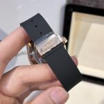 Hublot Replica Watch Orlinski King Gold Black With Full Diamond Case HBF 40mm - Image 6