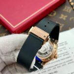 Hublot Best Replica Watch Orlinski King Gold Custom Natural Diamonds Rubber Strap 40mm - Image 7