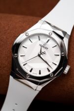 Hublot Orlinski Titanium Replica Watch White APS Factory 40mm