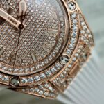 Hublot Replica Watch Big Bang One Click Custom Full Moissanite Diamonds 39mm - Image 6