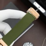 Hublot Best Replica Watch Classic Fusion King Gold Green Dial Movement SW300 Swiss Made 42mm - Image 8