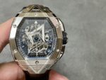 Hublot Replica Watch Spirit Of Big Bang Sang Bleu Rubber Strap 42.2mm - Image 4