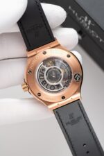 Hublot Classic Fusion King Gold Black Replica Watch JJF Factory 38mm - Image 7