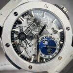 Hublot Aerofusion Moonphase Replica Watch Skeleton Mechanical 45mm - Image 3