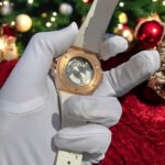 Hublot Replica Watches Big Bang One Click Gold Wrapped + Moissanite Diamonds Baguette 39mm - Image 6