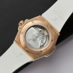 Hublot Knock Off Watches Big Bang One Click King Gold Black Dial Rubber Strap 39mm - Image 8