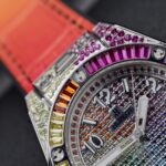 Hublot Luxury Fake Watches Big Bang One Click Rainbow Unisex 39mm - Image 5
