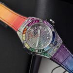 Hublot Luxury Fake Watches Big Bang One Click Rainbow Unisex 39mm - Image 4