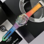 Hublot Luxury Fake Watches Big Bang One Click Rainbow Unisex 39mm