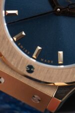 Hublot Replica Watch Classic Fusion King Gold Dial Blue 33mm - Image 5