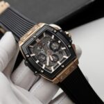 Hublot Replica Watch Spirit Of Big Bang King Gold Black Dial 42mm - Image 3