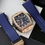 Hublot Replica Watch Spirit Of Big Bang King Gold Dial Blue 42mm