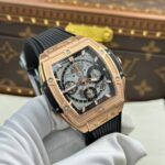 Hublot Spirit Of Big Bang King Gold Replica Watches Dial Gray BBF Factory 42mm - Image 3