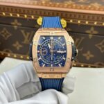 Hublot Spirit Of Big Bang King Gold Replica 11 Watch Dial Blue BBF Factory 42mm - Image 2