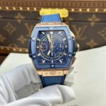 Hublot Spirit Of Big Bang Best Replica 11 Watch Bezel Ceramic Blue BBF Factory 42mm - Image 2