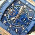 Hublot Spirit Of Big Bang Best Replica 11 Watch Bezel Ceramic Blue BBF Factory 42mm - Image 5