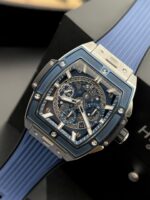 Hublot Spirit Of Big Bang Replica 11 Watch Titanium Blue 42mm - Image 3