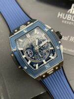 Hublot Spirit Of Big Bang Replica 11 Watch Titanium Blue 42mm - Image 2