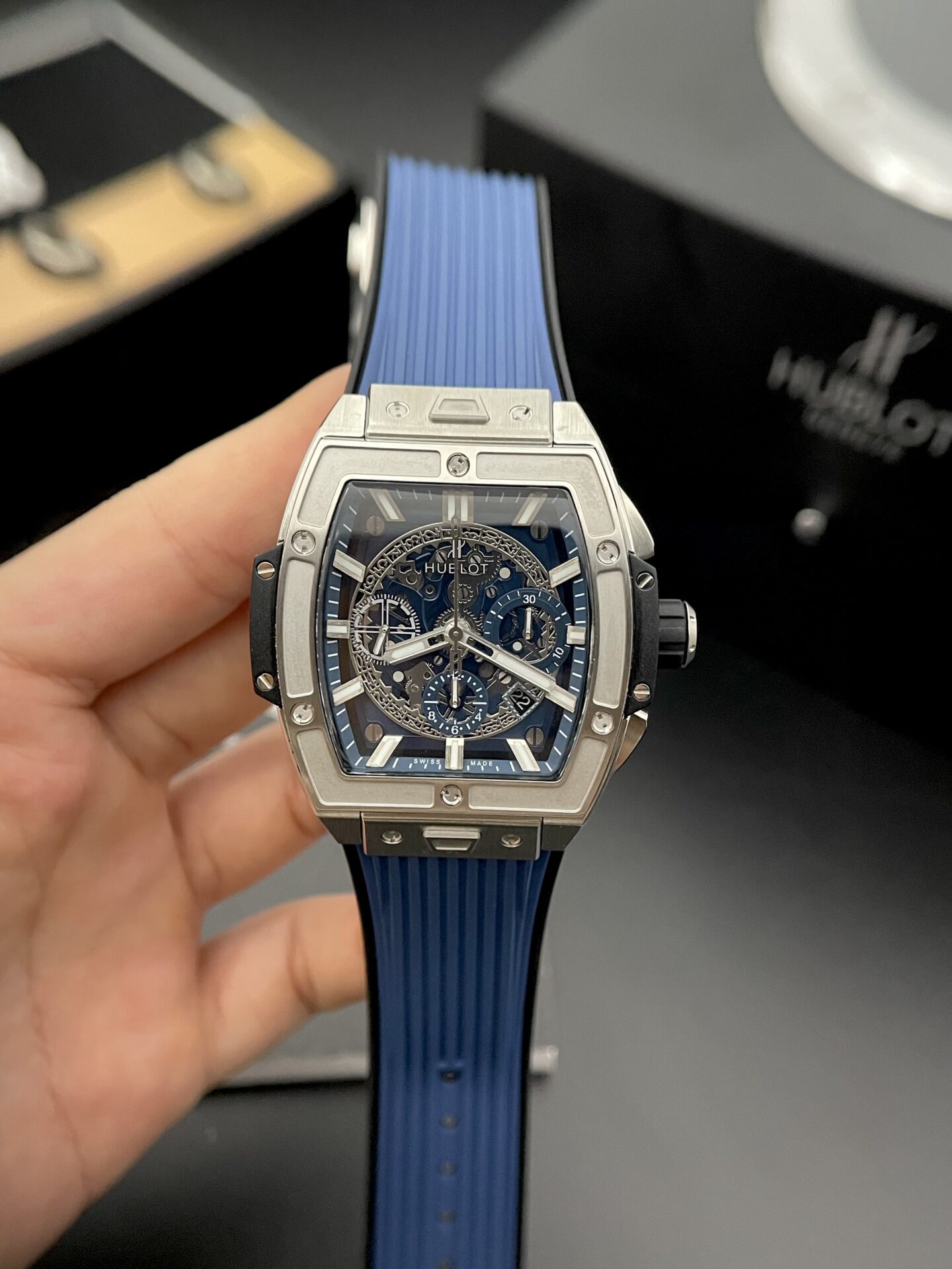 Dong-Ho-Hublot-Spirit-Of-Big-Bang-Titanium-Replica-11-MSF-42mm-7.jpg Hublot Spirit Of Big Bang Titanium Replica Watch Rubber Strap MS Factory 42mm - Image 1