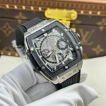 Hublot Spirit Of Big Bang Titanium Replica Watches Rubber Strap BBF Factory 42mm - Image 3