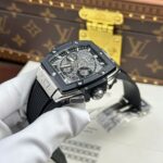 Hublot Spirit Of Big Bang Titanium Replica Watches Rubber Strap BBF Factory 42mm - Image 5