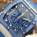 Hublot Spirit Of Big Bang Titanium Replica Watch Bezel Blue BBF Factory 42mm - Image 5
