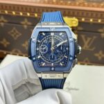 Hublot Spirit Of Big Bang Titanium Replica Watch Bezel Blue BBF Factory 42mm - Image 2