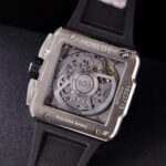 Hublot Square Bang Unico Titanium Imitation Watches Full Dimonds Moissanite Custom BBF Factory 42mm - Image 8