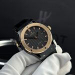 Hublot Best Replica Watches Classic Fusion Ceramic Demi Gold Dial Carbon 42mm - Image 3