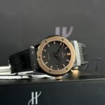 Hublot Best Replica Watches Classic Fusion Ceramic Demi Gold Dial Carbon 42mm - Image 2