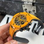Hubot Big Bang Unico Orange Ceramic Best Replica Watch BBF Factory 42mm - Image 3