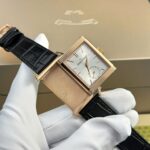 Jaeger LeCoultre Copies Watch Master Reverso Tribute Monoface Small Seconds Leather Strap 27.4×45.6mm - Image 3